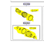 BOOT KIT, FRONT DRIVE SHAFT, IN & OUTBOARD, RH