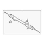 Power Steering Gear Rack
