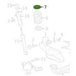 Upper Rear Spring Boot