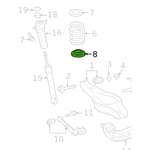 Rear Lower Spring Seal