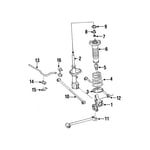Rear Left Shock Absorber