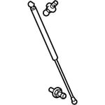 Right Hood Strut