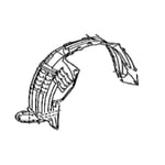 Front Right Fender Liner