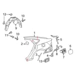Rear Right Fender Liner