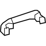 Left Front Exterior Door Handle