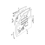 Left Front Window Motor