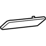 Left Rear Bumper Reflector