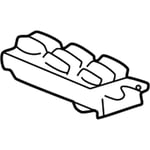 Right Front Window Control Button
