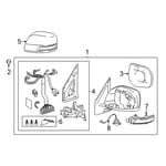 Right Side Mirror Cover