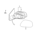 Left Side Mirror Cover